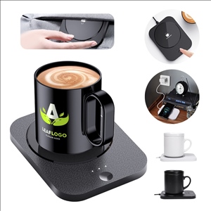 2-in-1 Cup Warmer Set with Wireless Charger Constant Pad